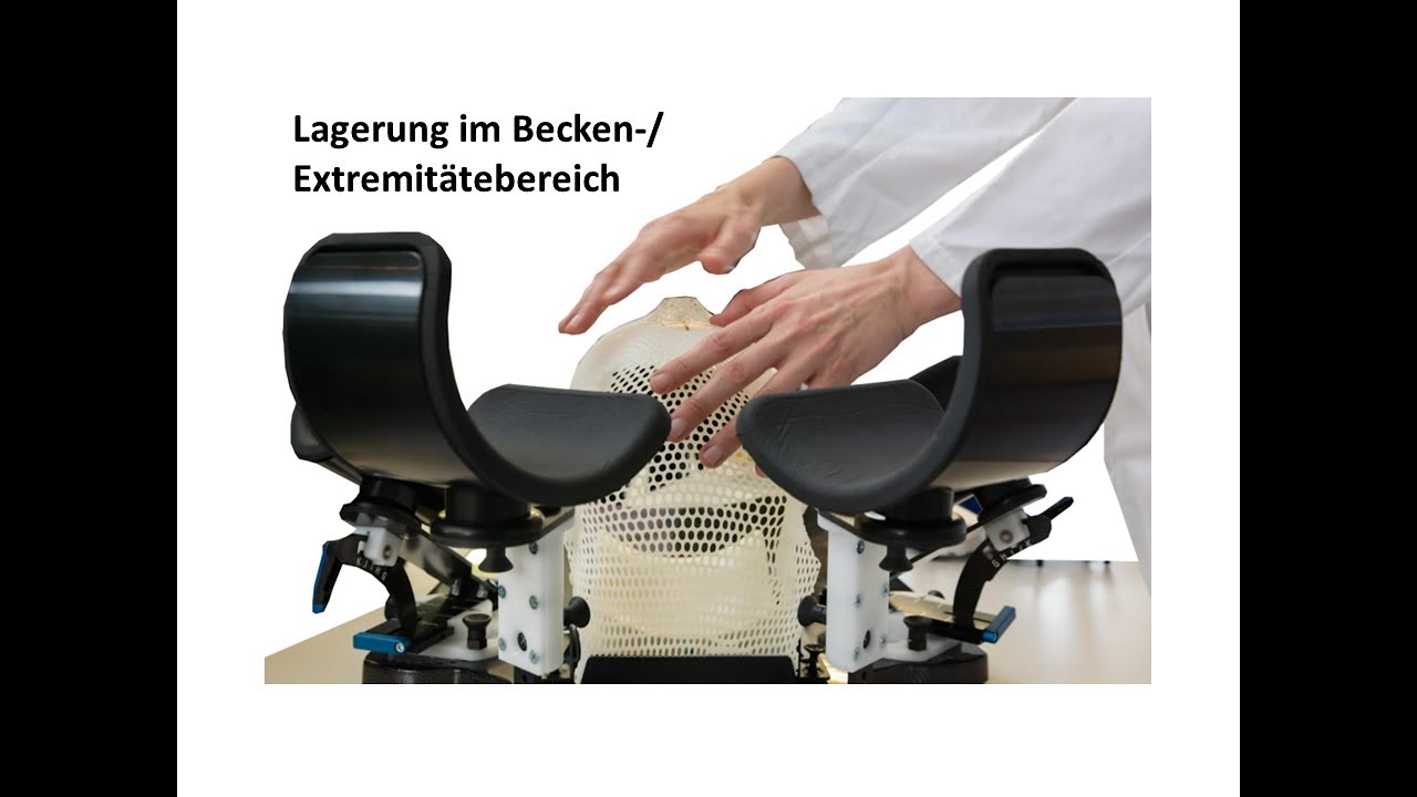 Lagerungsequipment im Becken- und Extremitätenbereich | Strahlentherapie Prof. Hilke Vorwerk