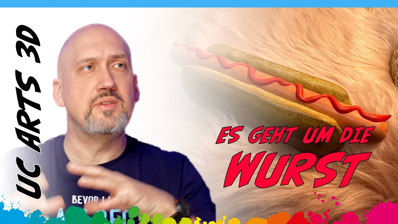 BEMALUNG: Paint it tasty! Ein 3D-gedruckter Hotdog wird zum Hingucker