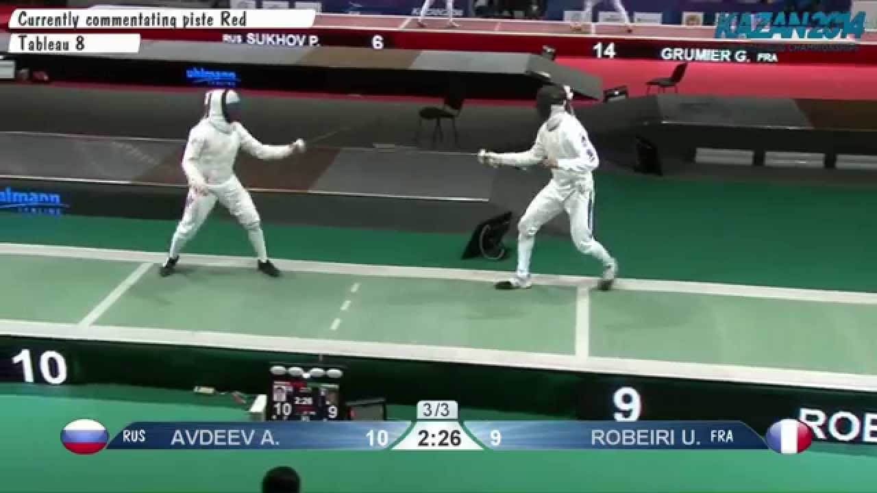 AVDEEV Anton RUS vs. ROBEIRI Ulrich FRA - July 20, 2014