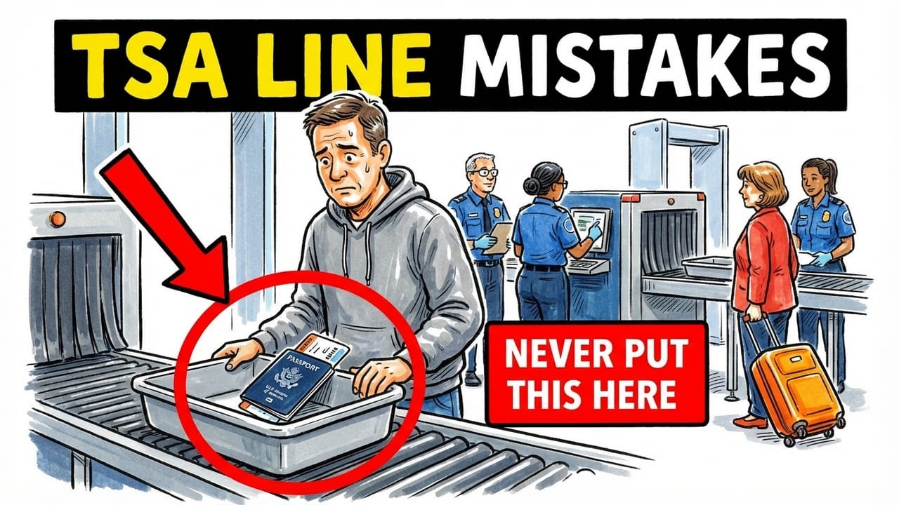 Avoid These TSA Line Mistakes (Most People Make Them)