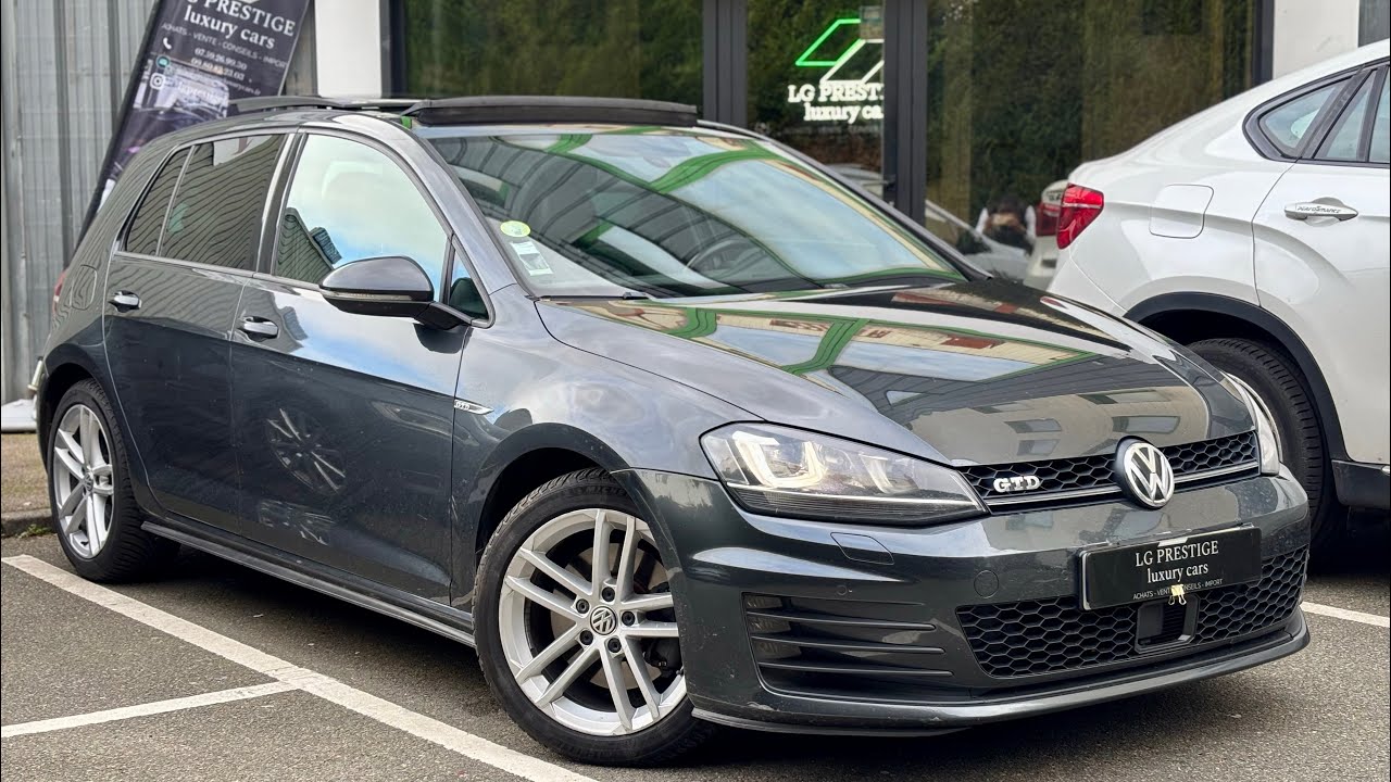 Présentation d’une VOLKSWAGEN GOLF 7 GTD 2.0 TDI 184 DSG6 FULL OPTION