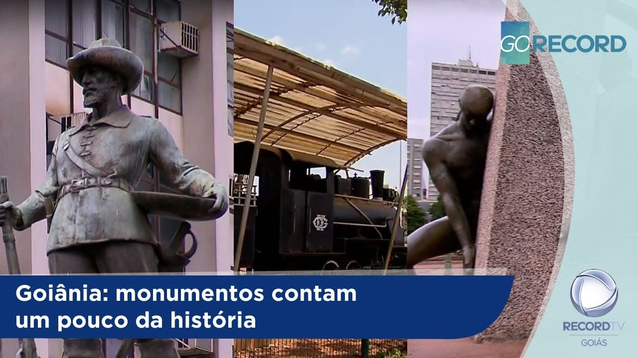 GR - Goiânia: monumentos contam um pouco da história - 24-10-2018