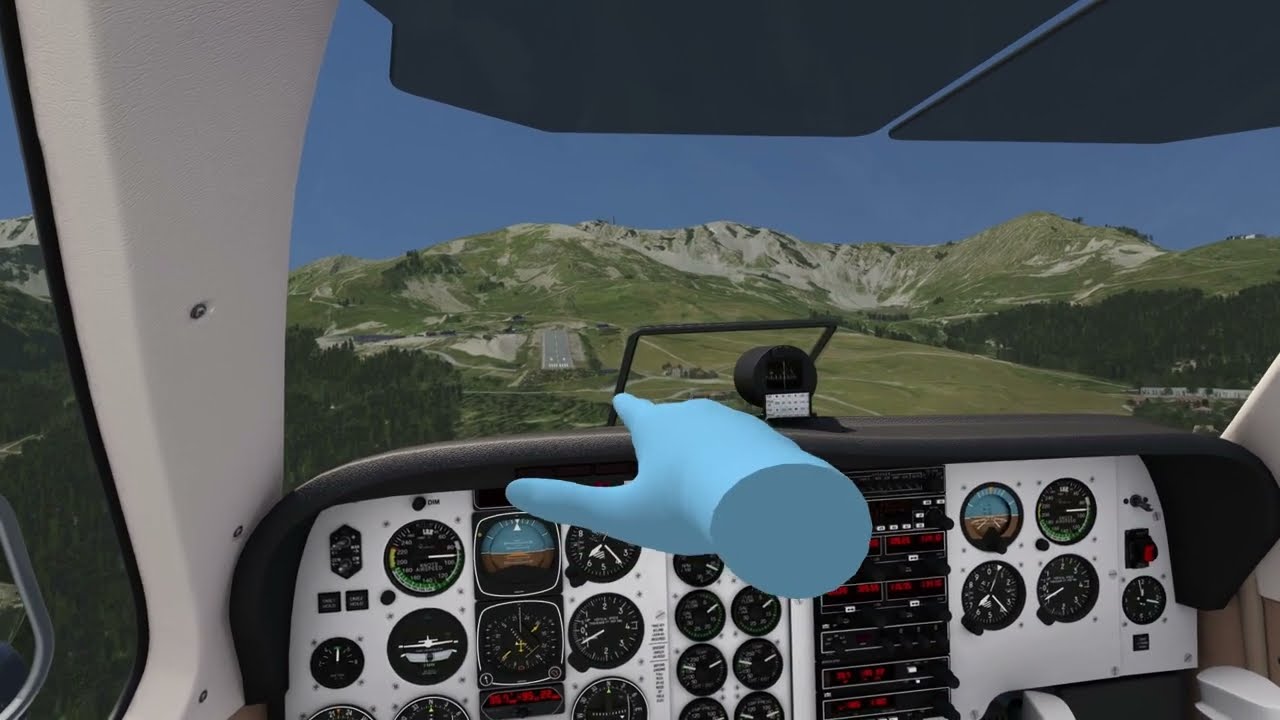 Aerofly FS 4 VR - Взлет в Куршевеле