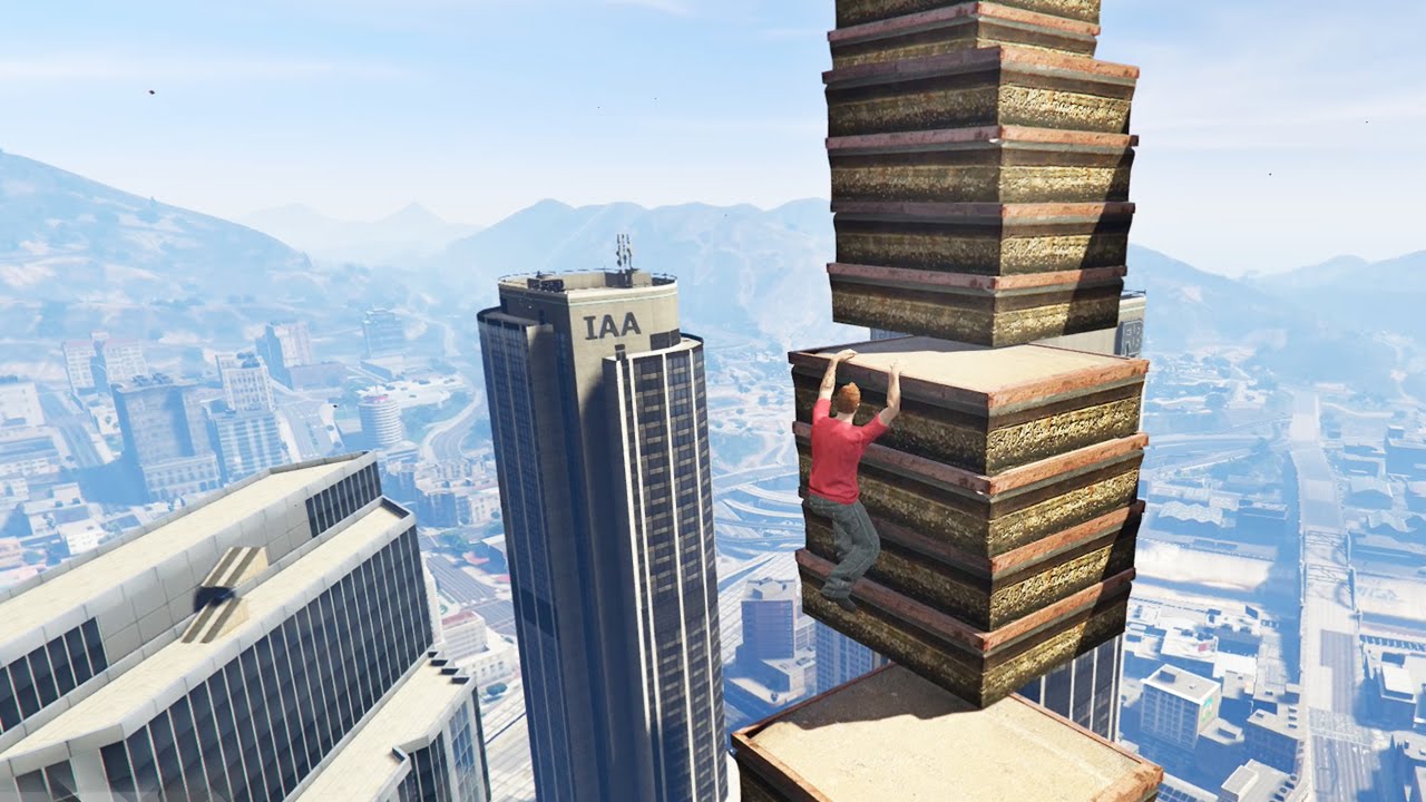 THE IMPOSSIBLE PARKOUR CHALLENGE?! (GTA 5 Online)