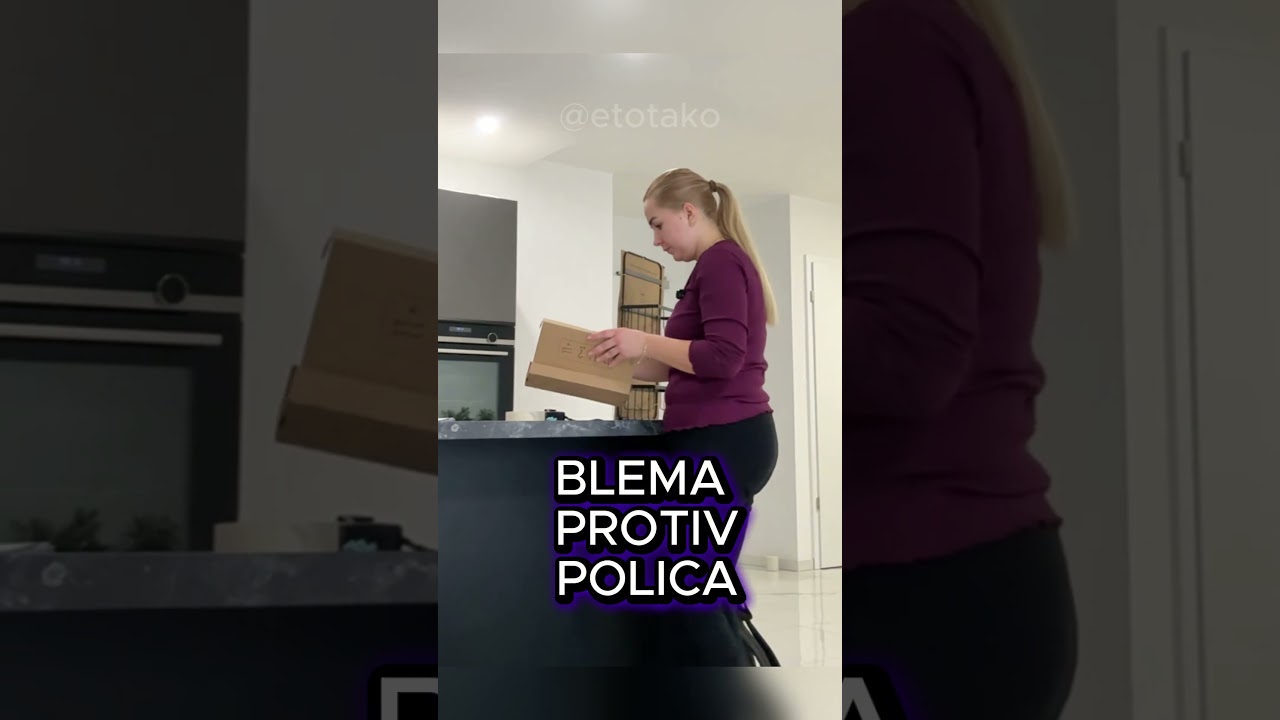 Belma Vs Polica !  #funny #vlog #home #shopping