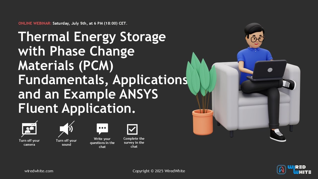 Thermal Energy Storage with Phase Change Materials PCM ANSYS Fluent