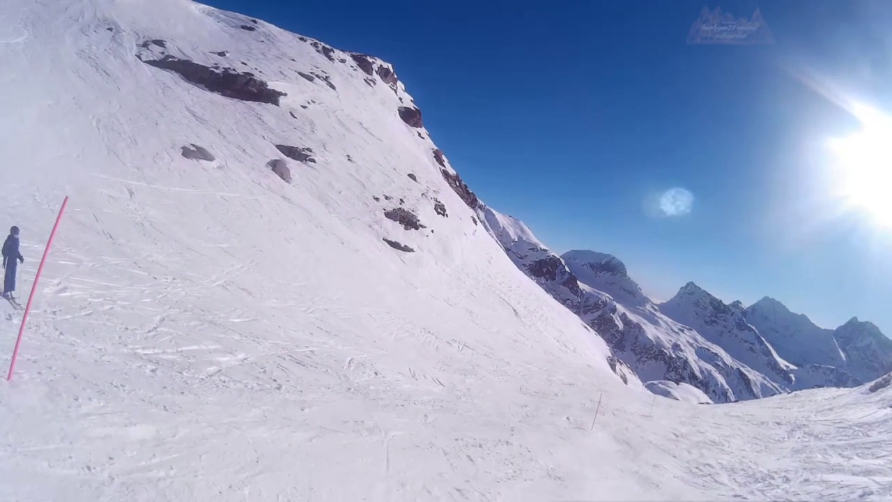 MONTEROSA SKI  CANALINO DELL' AQUILA prima parte