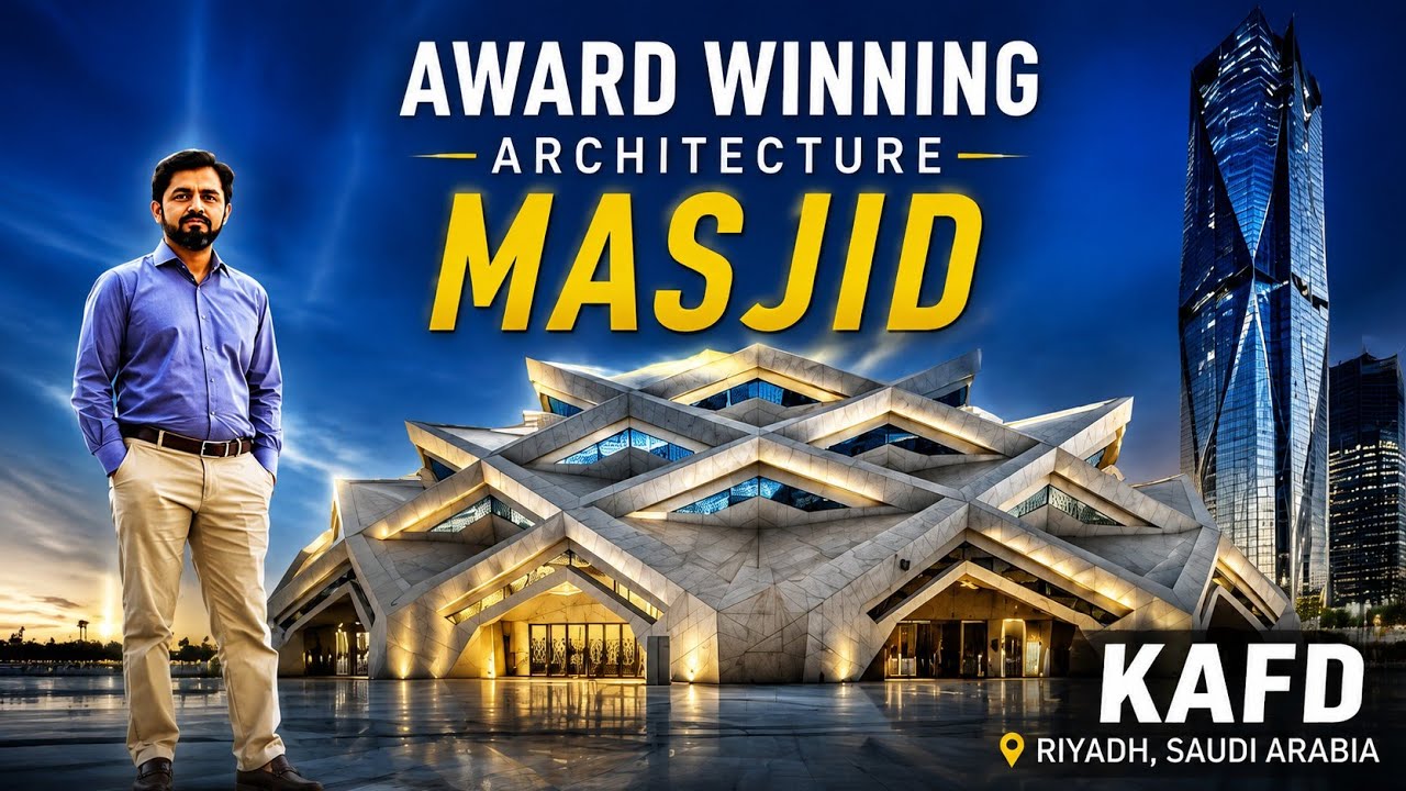 KAFD Grand Mosque Riyadh || King Abdullah Financial division Riyadh | @aasimi