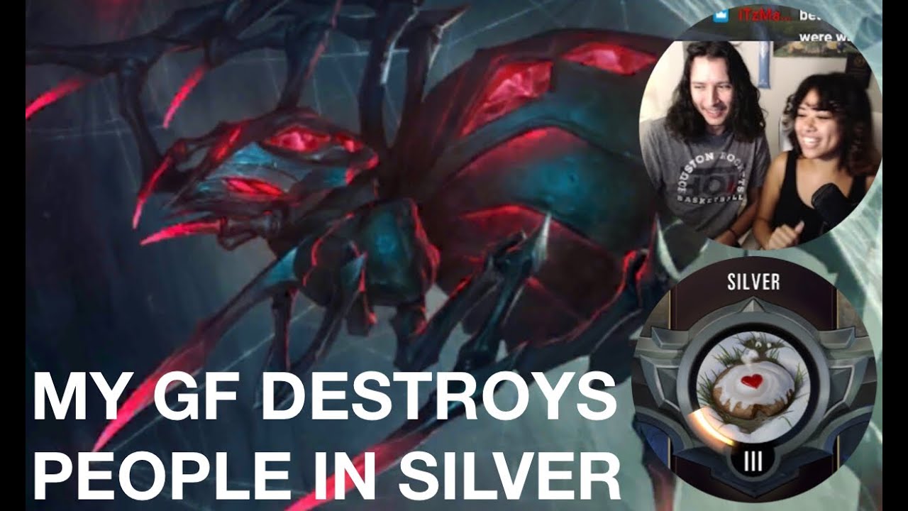My gf DESTROYING people in silver using Elise | Legends Of Runeterra