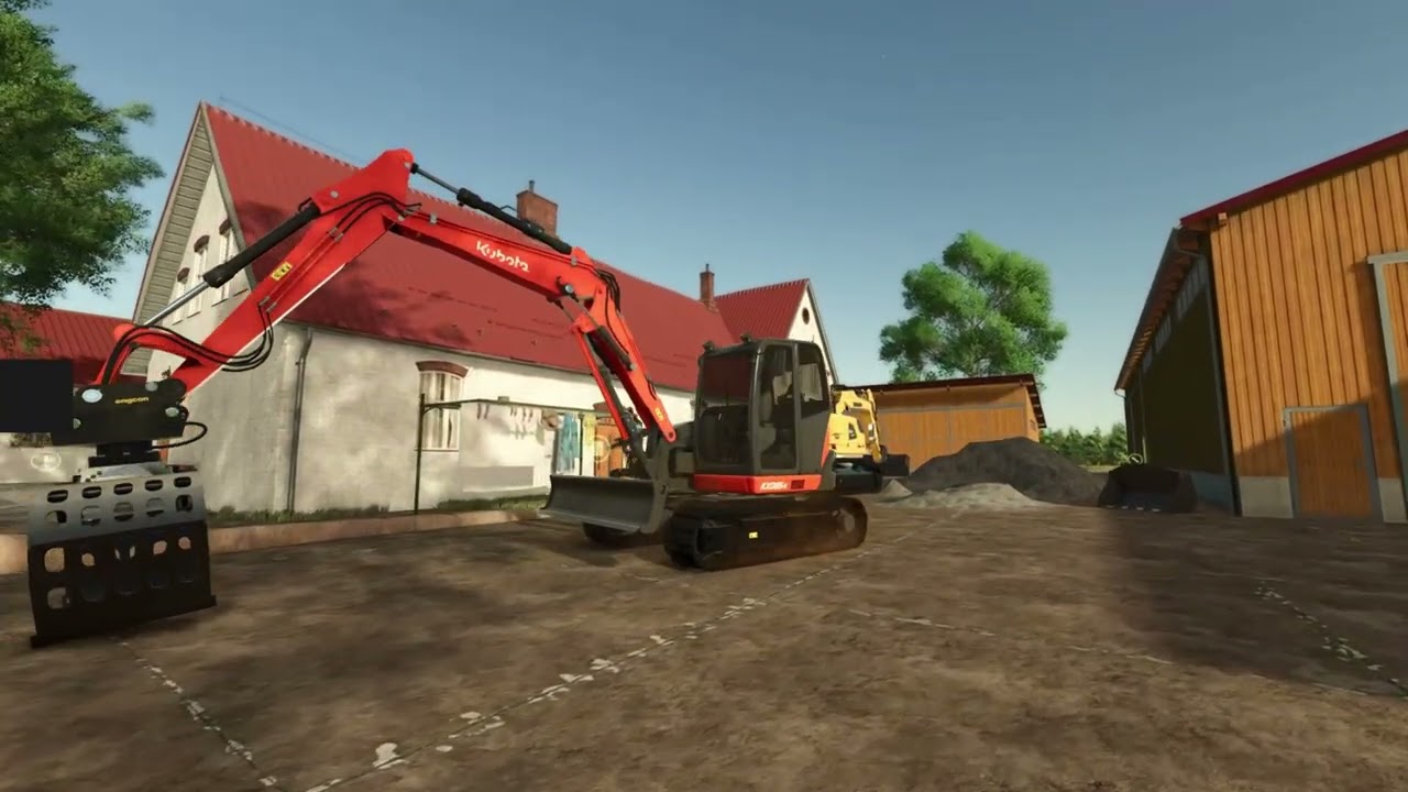 Start of the renovation of the old farmhouse