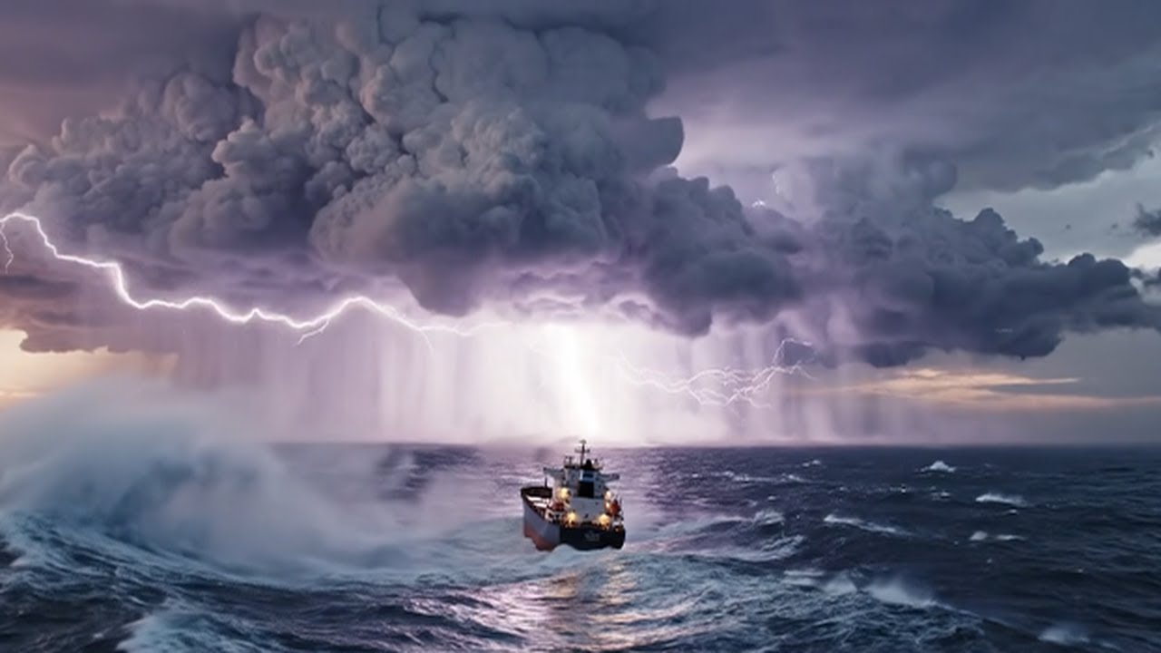 The Most Dangerous Journey on the Ocean –The Ship in the Eye of the Storm Encounters a Desert Island