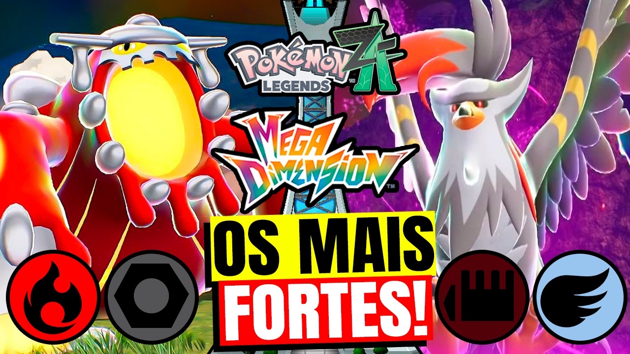 TOP POKÉMON MAIS FORTES DA DLC DE LEGENDS Z-A !!