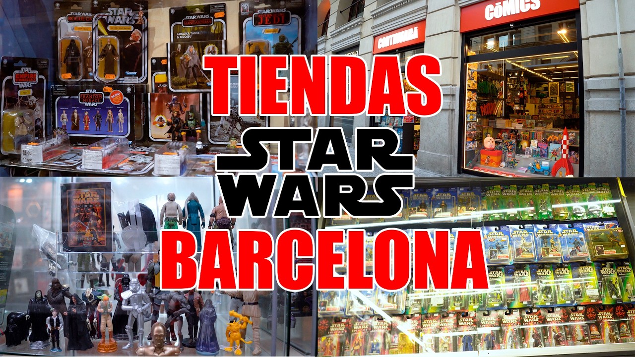 Ruta de tiendas de Star Wars en Barcelona | Vlog sobre coleccionismo