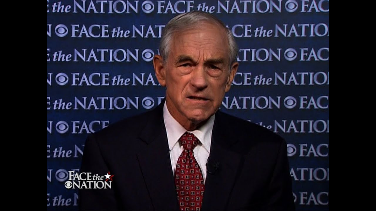Face The Nation with Bob Schieffer - Ron Paul: GOP trying to out-militarize the President