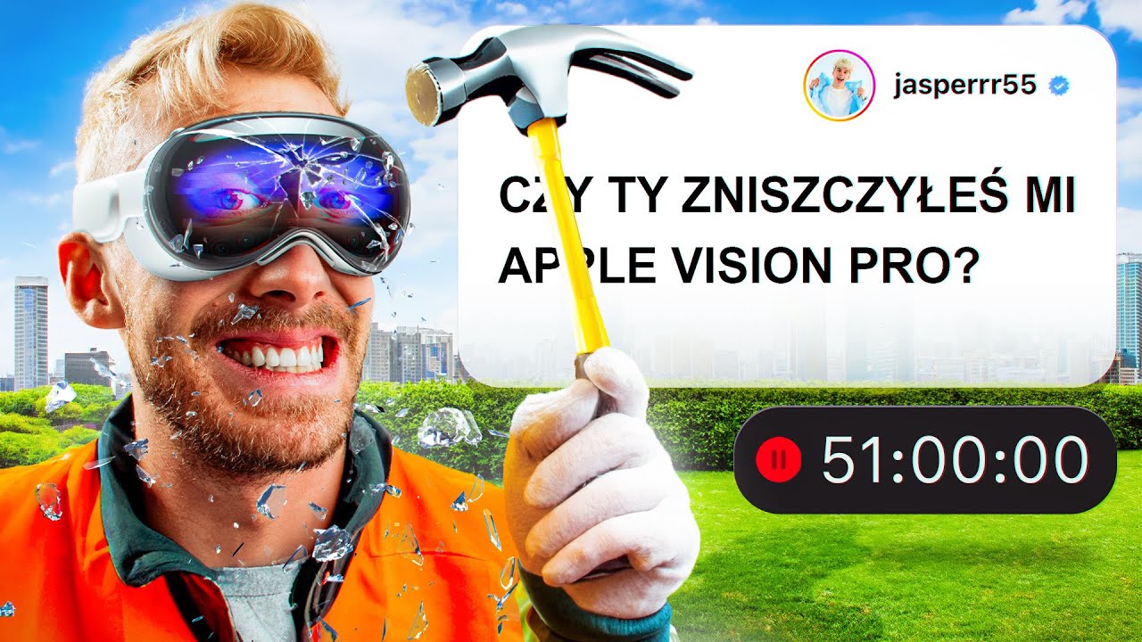 PRZEŻYŁEM 51H w Apple Vision Pro