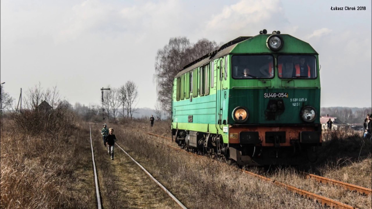 Wspomnienie po SU46-054 (pociąg specjalny Poznań-Czarnków luty 2016)
