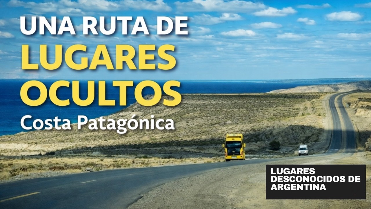 La ruta que une algunos de los lugares más desconocidos de la Costa Patagónica