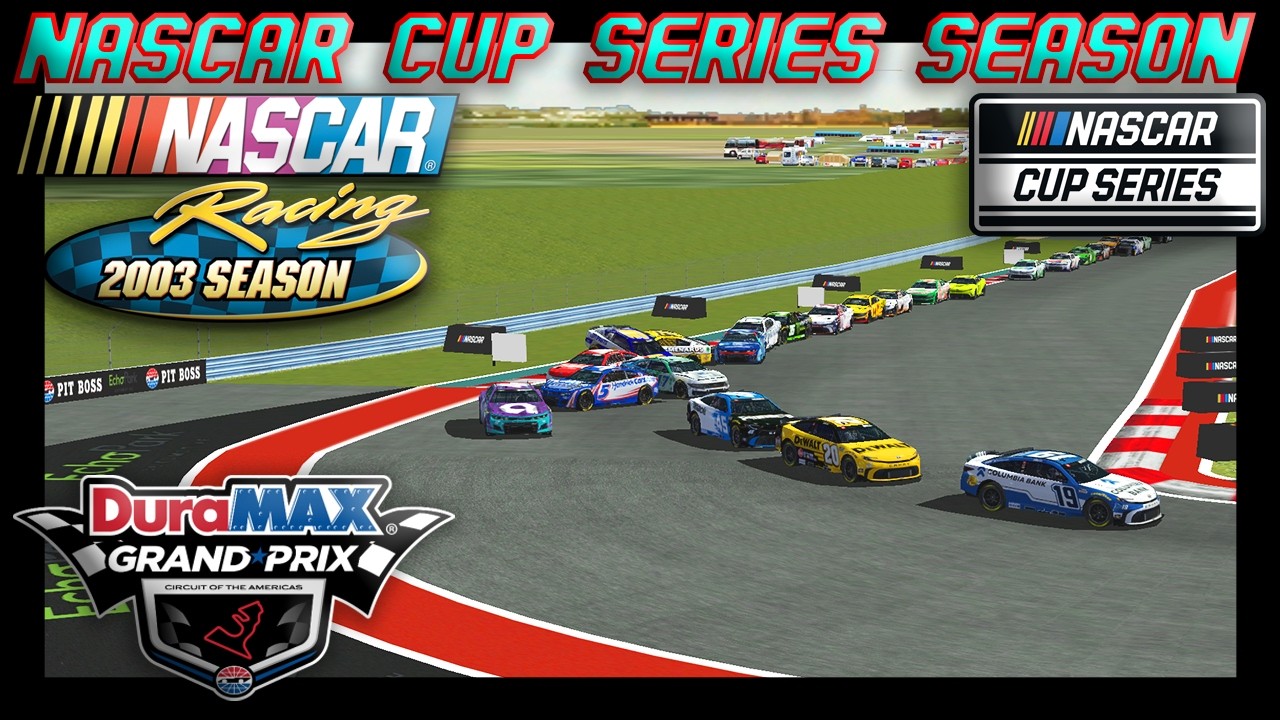COTA CHAOS! INSANE FINISH! -NR2003 2026 NASCAR Cup Series Season Race 3/36