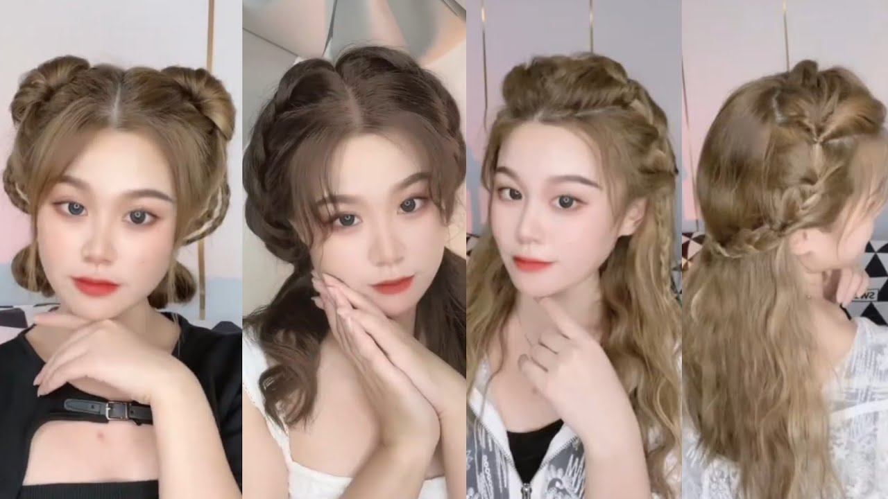 Quick & Easy Cute Hairstyle Tutorial*Daily hairstyle Korean Style for Girls