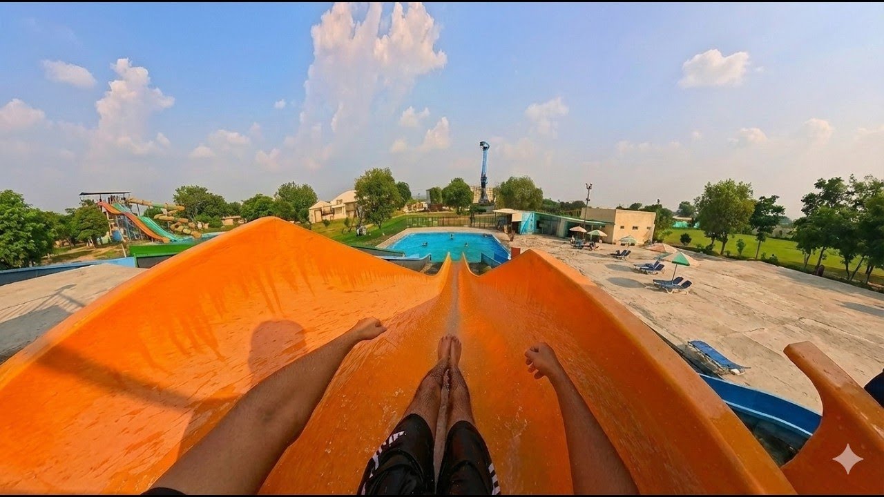 Bella Ciao Water Slide Sliding Pov