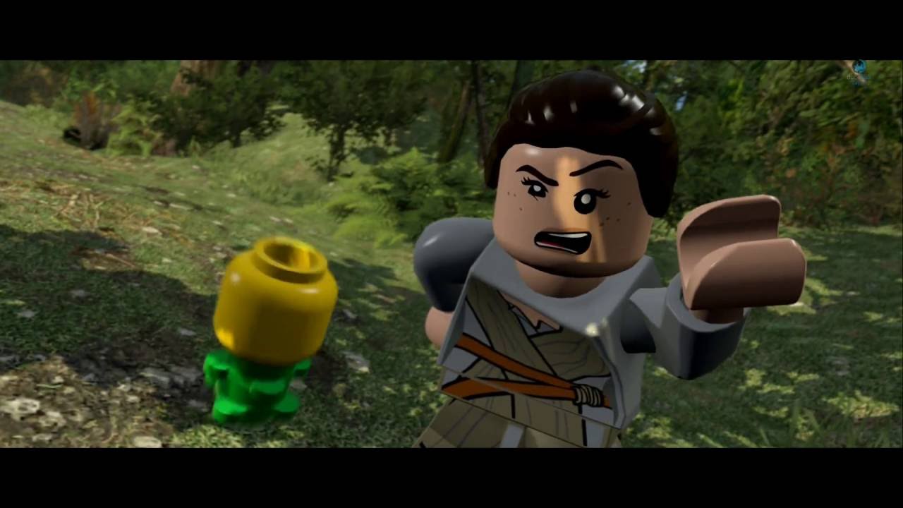 Lego Star Wars The Force Awakens: All Funny Scenes(PS4/1080p)