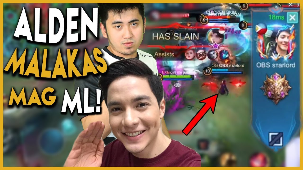 ALDEN RICHARDS nakasama si Z4PNU sa RANK! DUMUDUROG sa MYTHIC RANK!