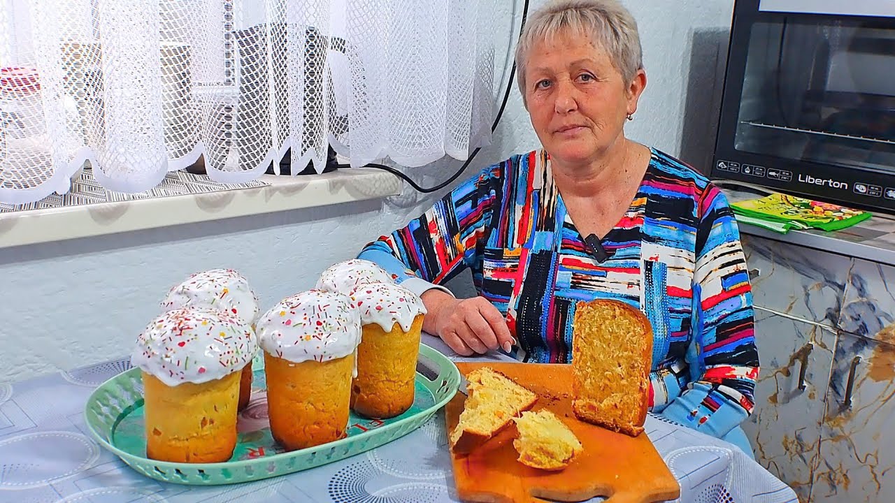 Паска без ошибок,где Глазурь не трескает ! Воспоминания из юности