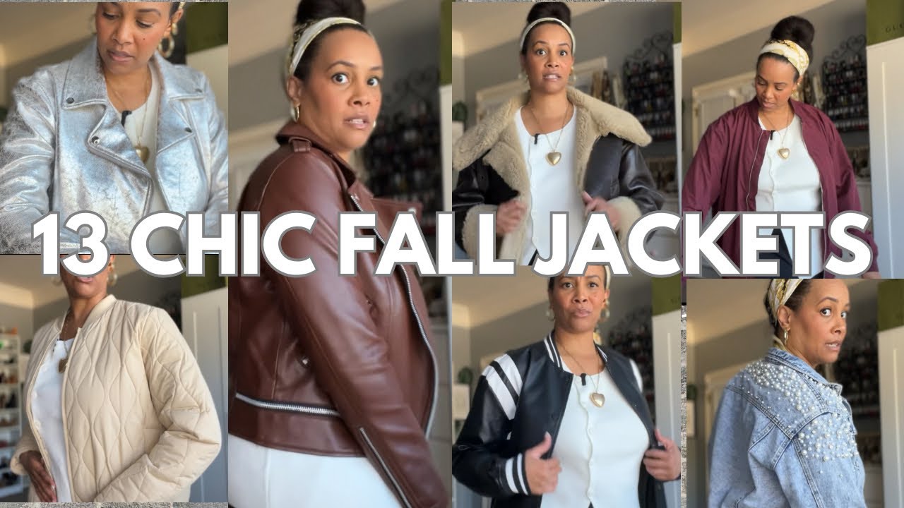 13 Chic & Trendy Fall Jackets, Fall Jacket Collection by Zara, Amazon, Shein, Mango, H&M, and COS