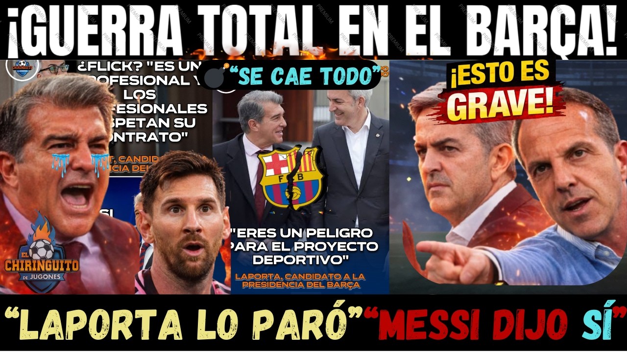 👉 BOMBAZO: SORIA DESTAPA LA VERDAD DE MESSI Y LAPORTA 😱 ¡GUERRA TOTAL EN EL BARÇA! | El Chiringuito