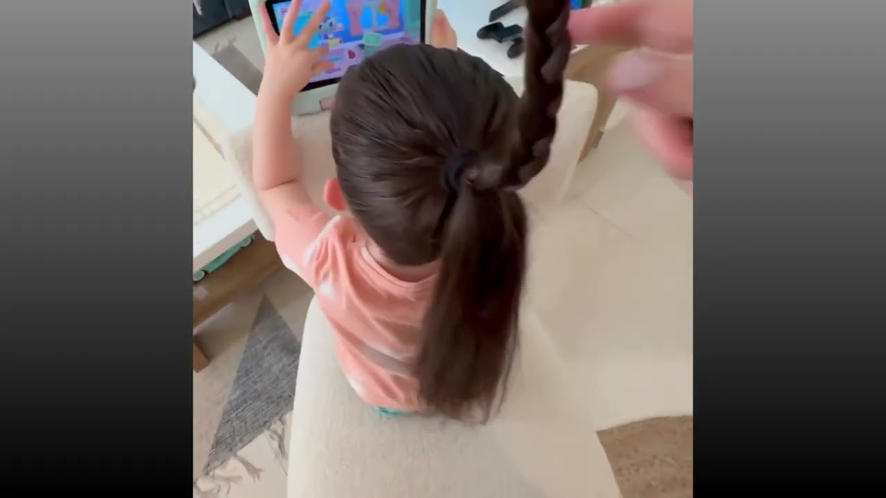 Back to School Hair Series | Little Girls Hair | Double Braid | Mariella’s Mane Magic 