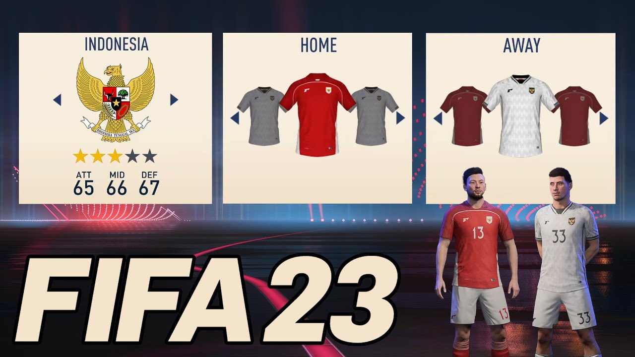 Indonesia National Team 2025 Patch | FIFA 23