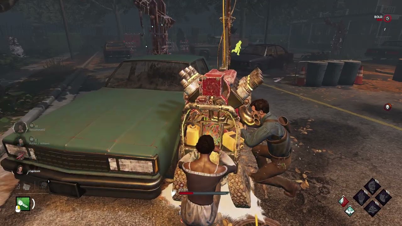 DBD | A Lucky 3 Gen Placement for Blight