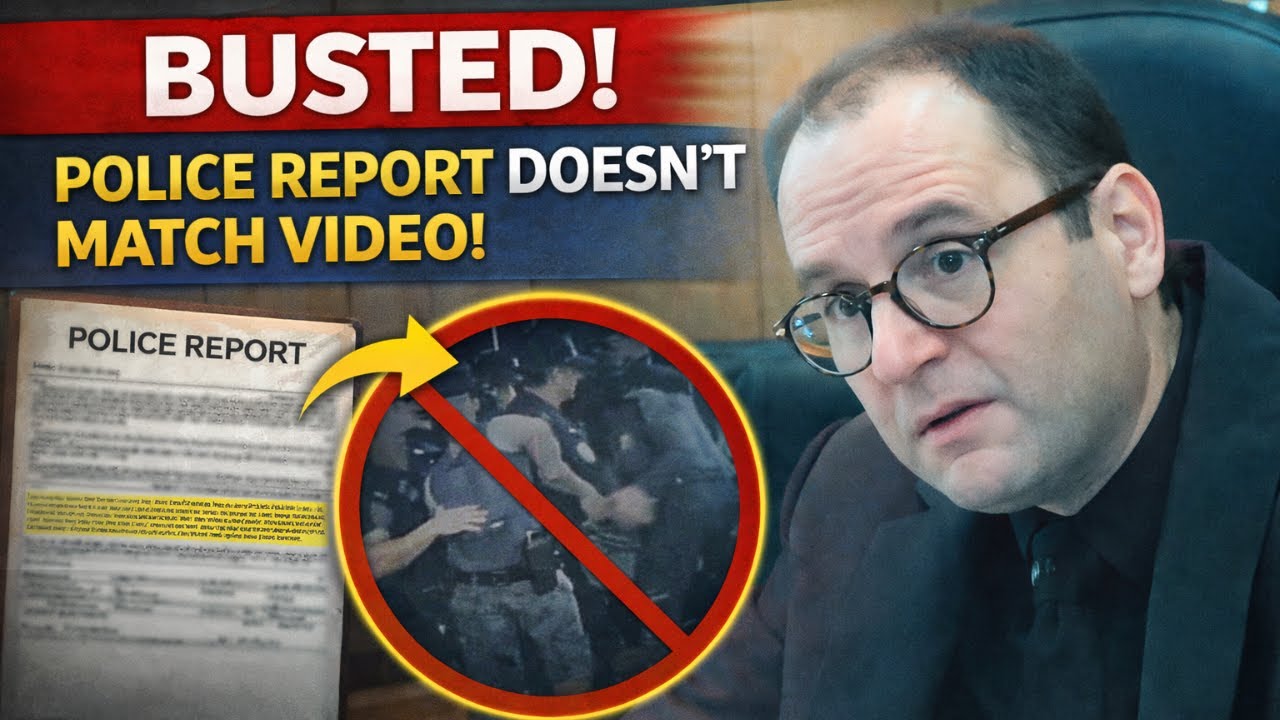 BUSTED! Police Report vs Video — Judge Fleischer Finds NO Probable Cause