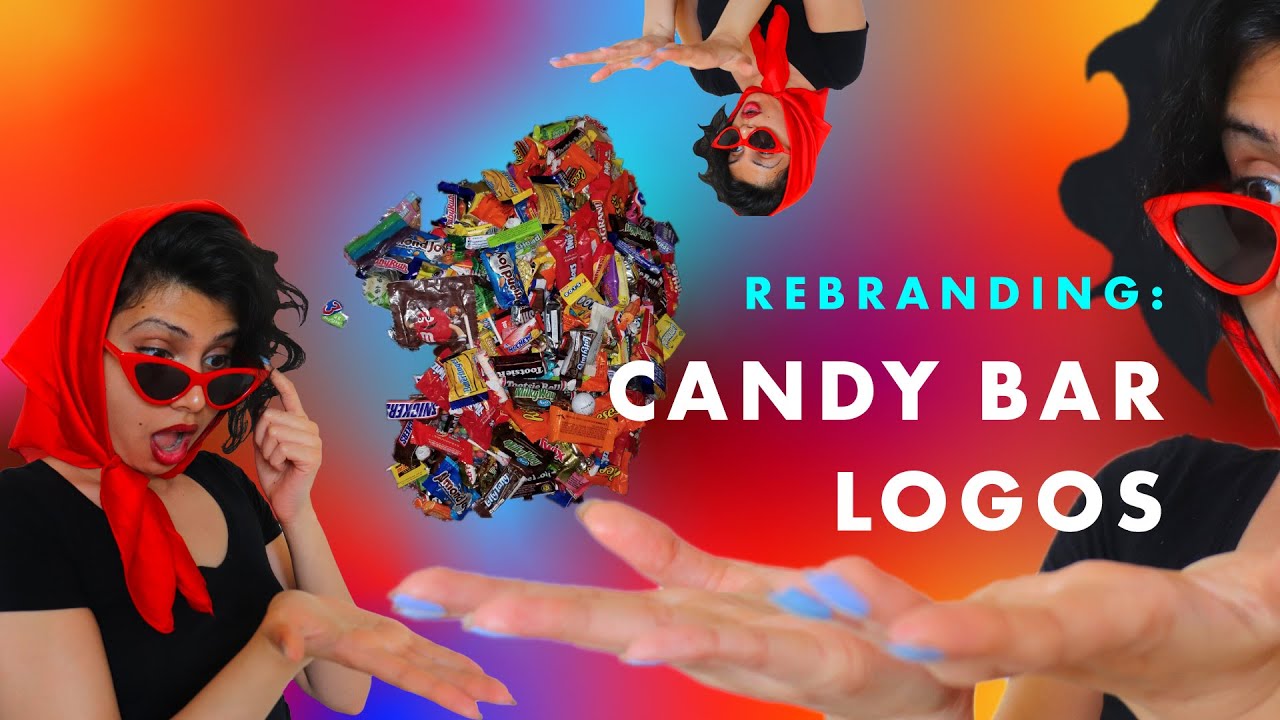 Rebranding Famous Candy Bar Logos