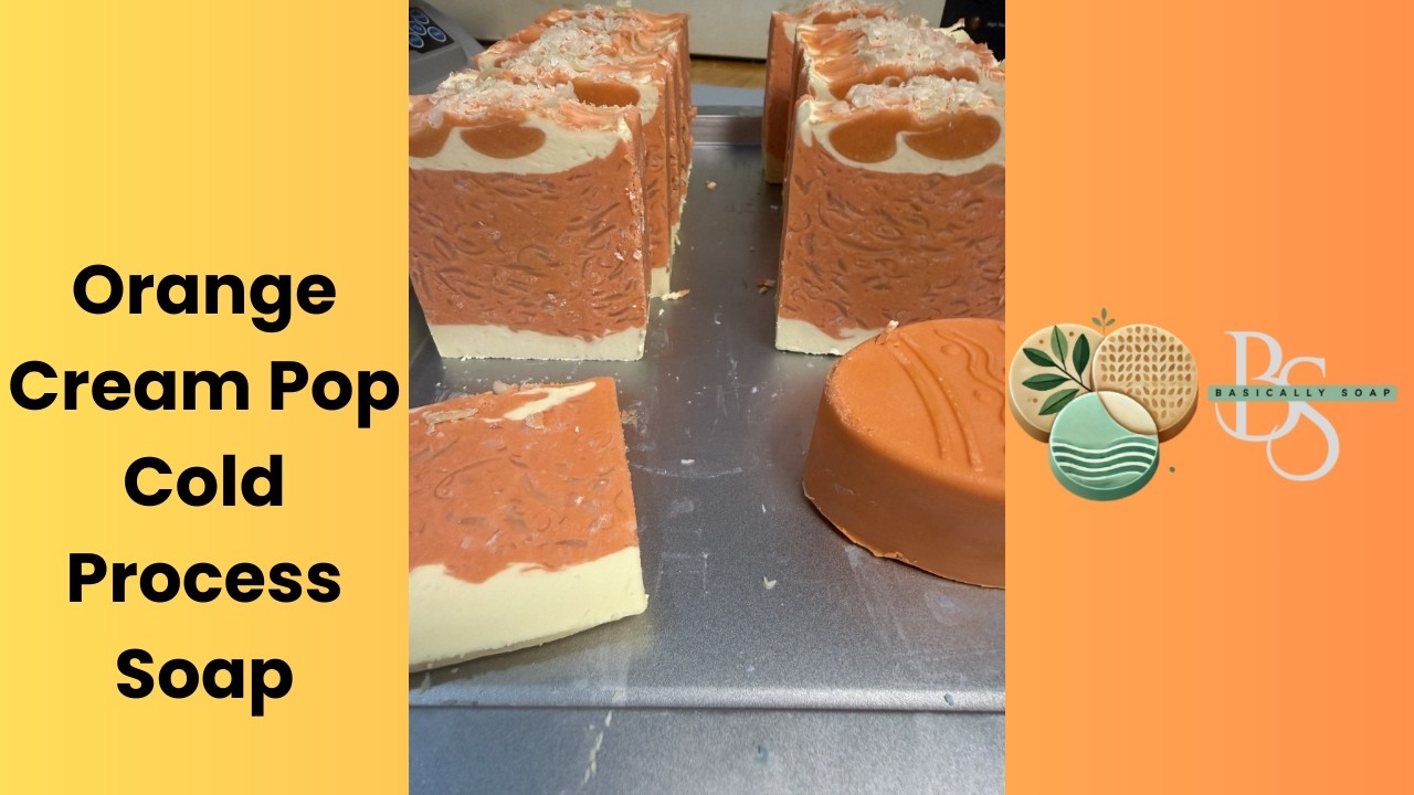 Orange Creamsicle Cold Process Soap