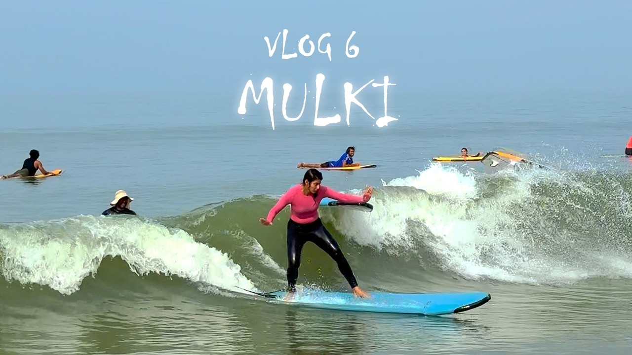 Learning to Surf in Mulki | 3-Day Surfing Course, Coastal Food & Travel Vlog (Mangalore & Udupi)