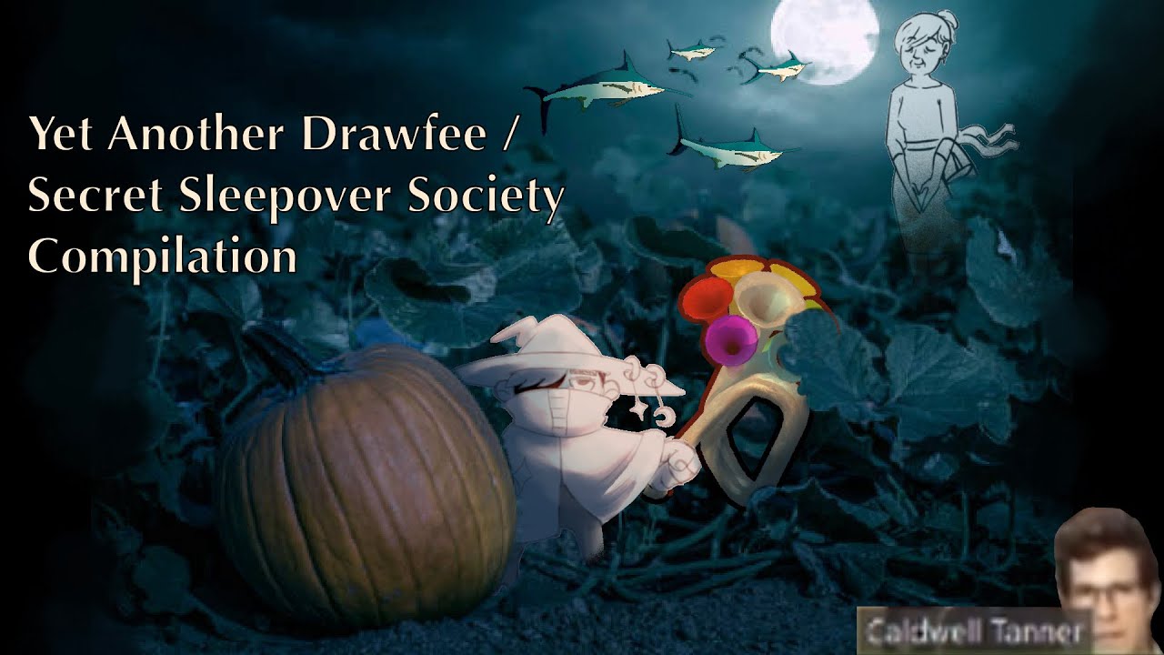 Yet another Drawfee+Secret Sleepover Society comp (this time with pumpkins, fish, and music)
