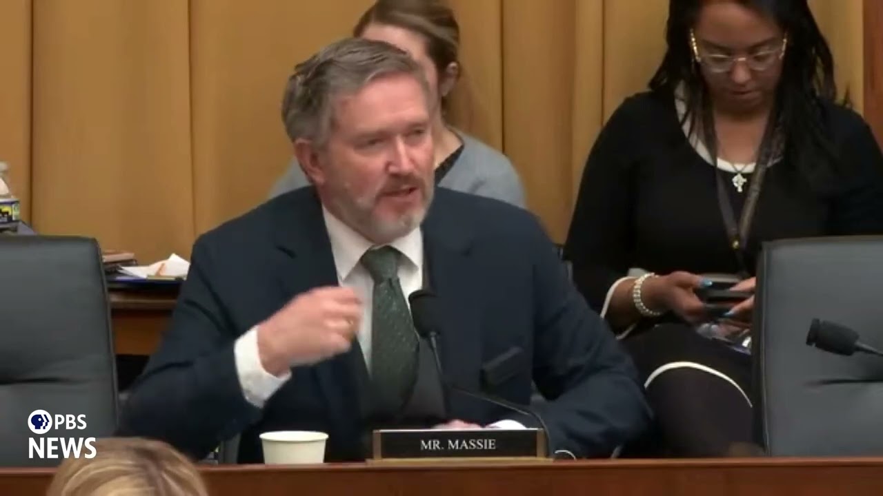 WATCH: GOP Rep. Massie tells Noem 'it would be helpful' to stick to 4th Amendment on warrants