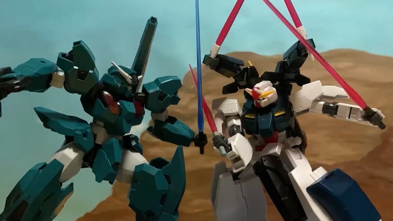 ガンプラコマ撮り HG ガンダムルブリスウル&ルブリスソーン 組み立て gunpla stop motion HG GUNDAM LFRITH UR & LFRITH THORN