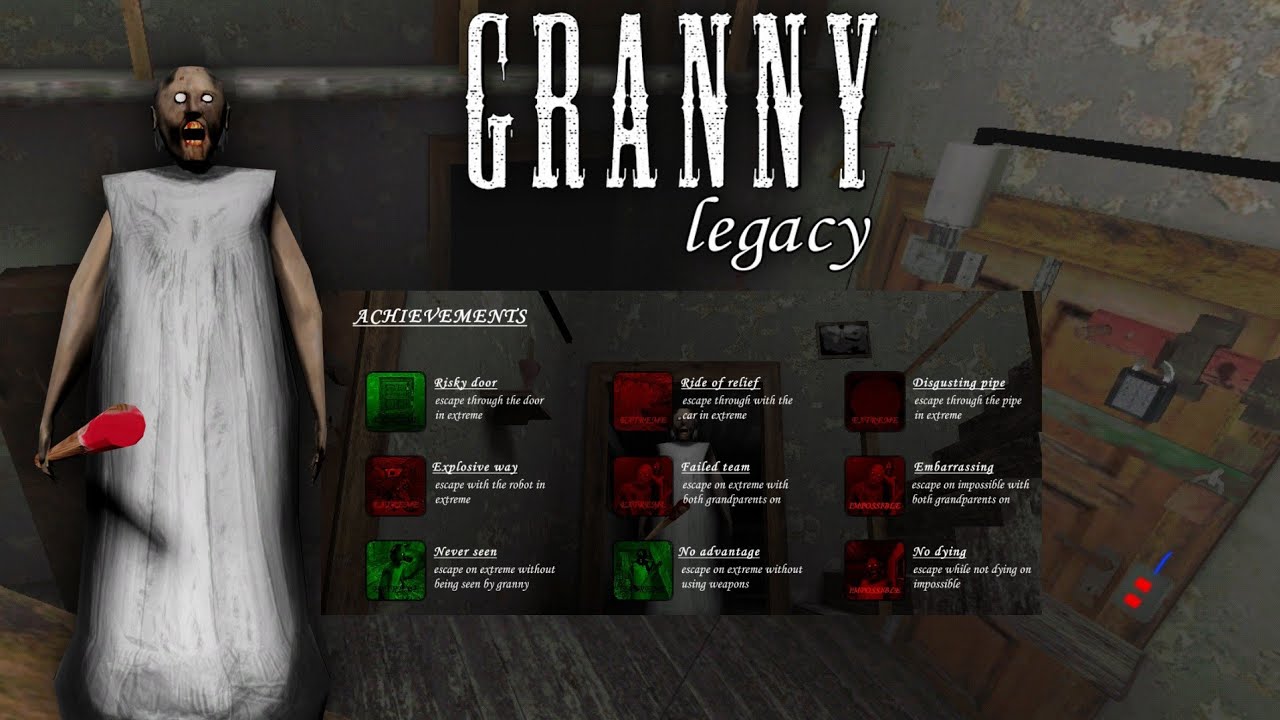 Como Pasar los Logros de Granny Legacy PARTE 1