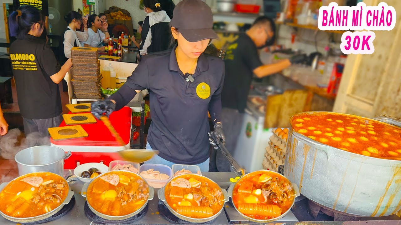 Bánh Mì Chảo 30K | Có gì trong Bánh Mì Chảo khách 