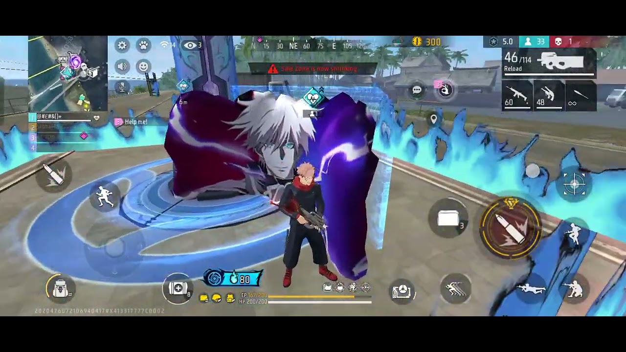 Free fire max game BR rank 