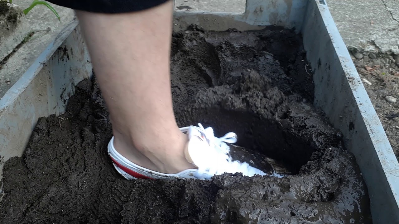 Neue Nike Schuhe eingesaut.