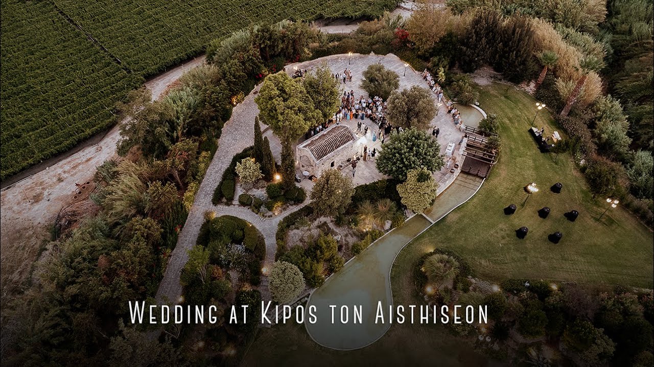 Wedding at Kipos ton Aisthiseon