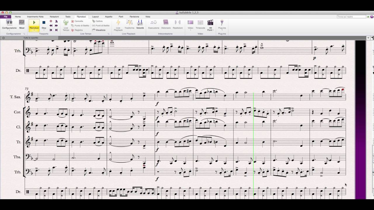 Ballabili vari per banda arr. by M. Latocca