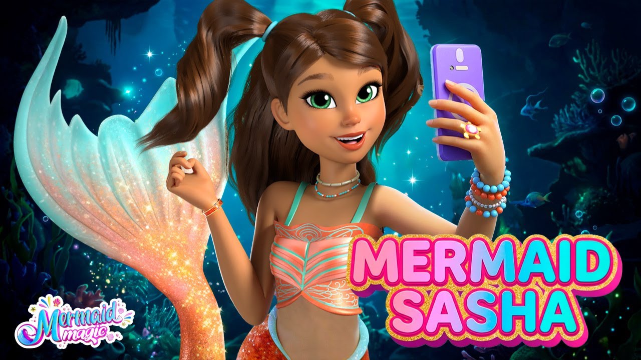 Sasha: la SIRENA più trendy dell'oceano! 🤳✨ | Mermaid Magic