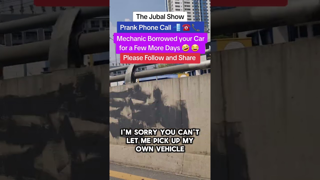 🚗😳 “YOUR MECHANIC IS… BORROWING YOUR CAR?!” | This Escalated FAST – Jubal Show Prank 😂📞