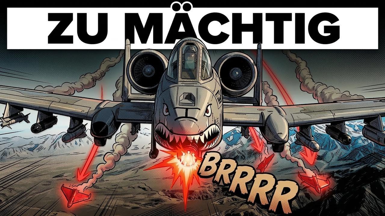 Die US-A10 Warthog trifft den Iran so hart, dass sie dachten, es wäre das Ende der Welt!