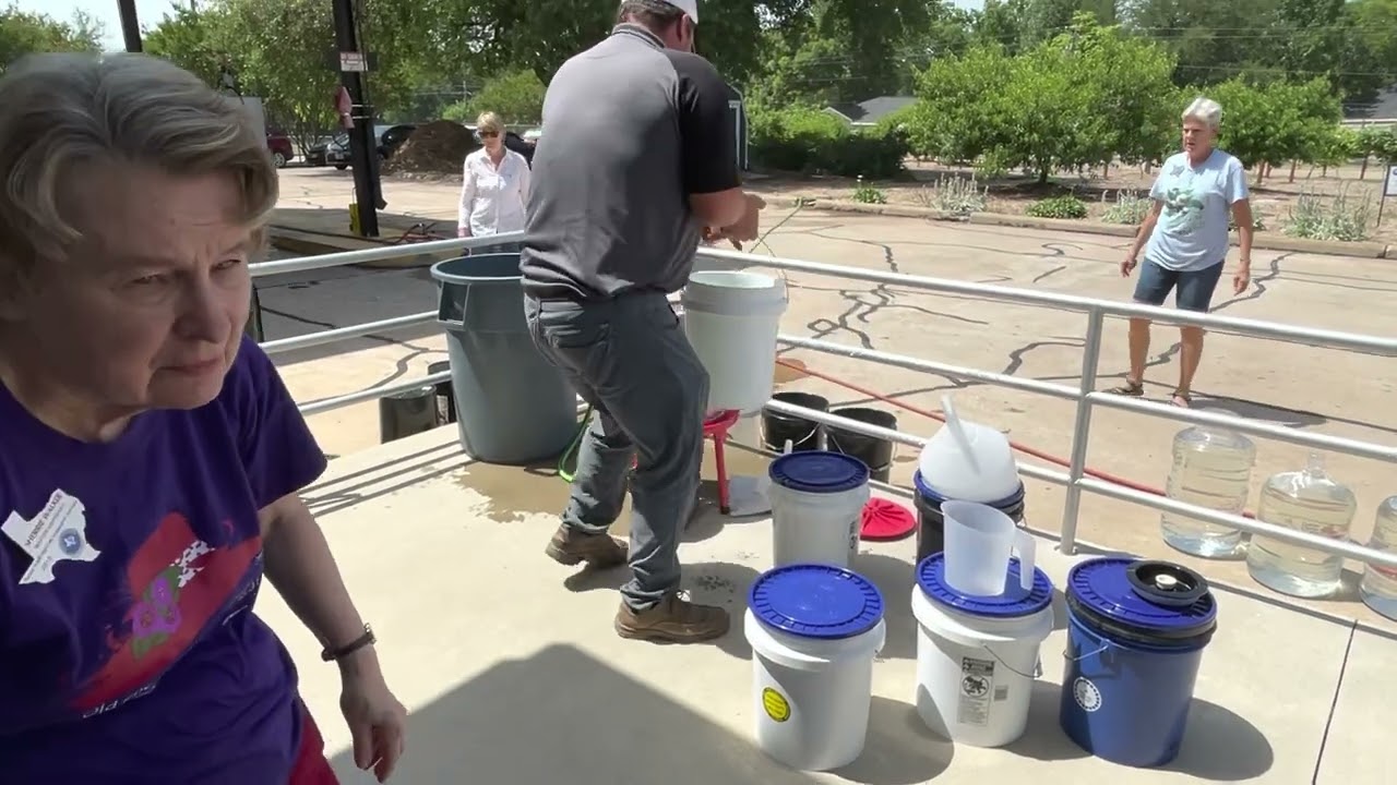 Michael Cook - Day Two Muscadine Wine Making