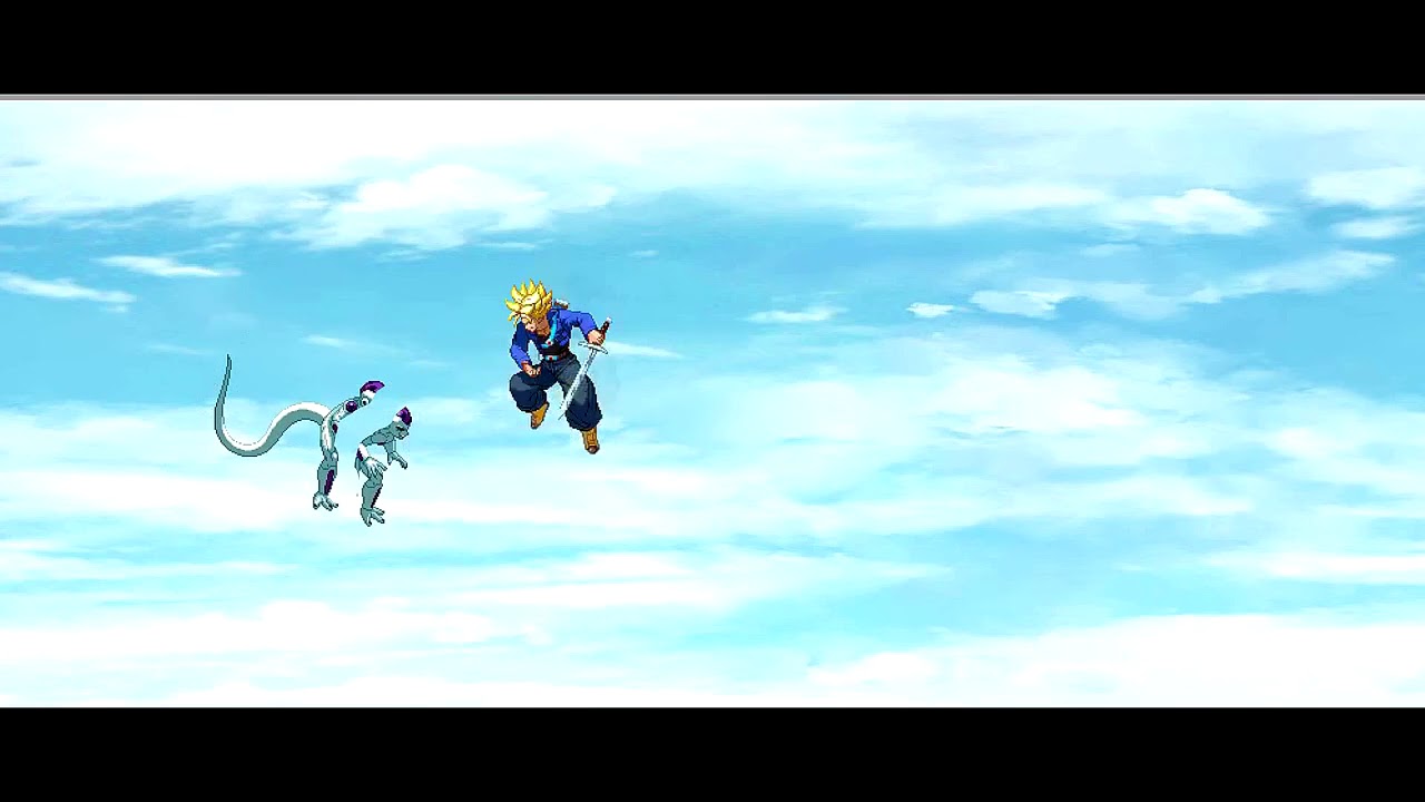 Future Trunks Slashes Frieza